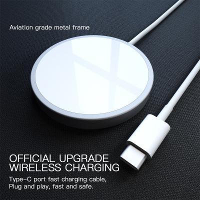 China Mobile Phone Fast Wireless Charger For Iphone13 Mini Phone Original Quick Magnetic Wireless Charger 15w Qi Wireless Charger For Iphone 13 12 pro max for sale