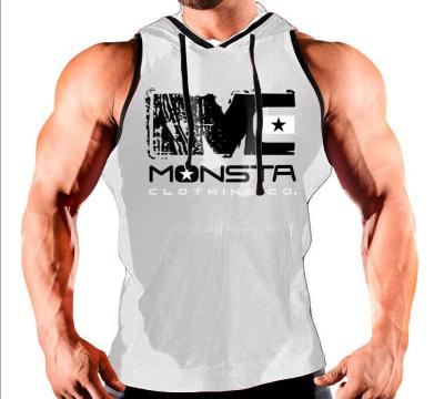 China Factory Wholesale Cotton QUICK DRY China Breathable Fitness Printing Men Sport Sleeveless Vest for sale