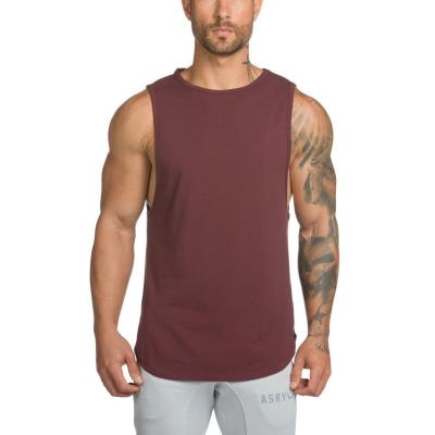 China Factory Direct Selling QUICK DRY Summer Breathable Fitness Workout Quick Dry Men's Sleeveless Vest for sale