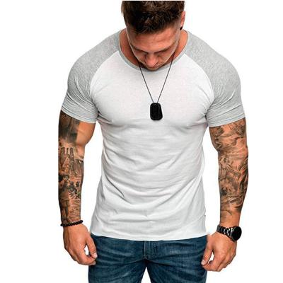 China Annual hot-selling high quality men's pure cotton handmade casual slim sports t-shirt QUICK DRY for sale