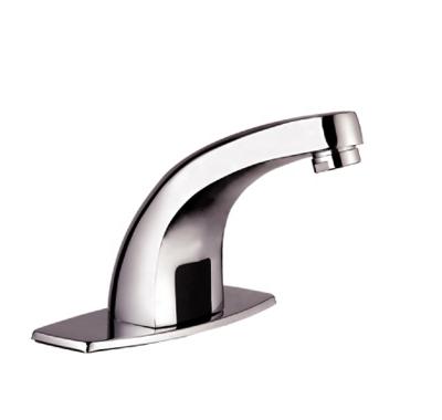 China Brass Automatic Bathroom Faucets Sense Sensor Tap Classic Basin Faucet (T6) for sale