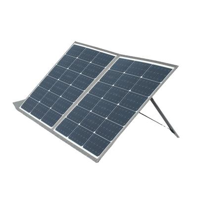 China ADAYO 100w 200w Collapsible Solar Panels Folding Panels Portable Solar Panel With High Efficiency For Camping 530*545*42mm for sale