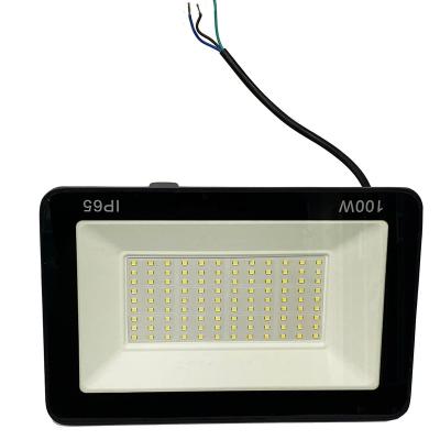 China 110-240V 90%real power DOB LED floodlight 100W factory direct sale PF0.5 outdoor waterproof fixtures IP65 IP66 for sale