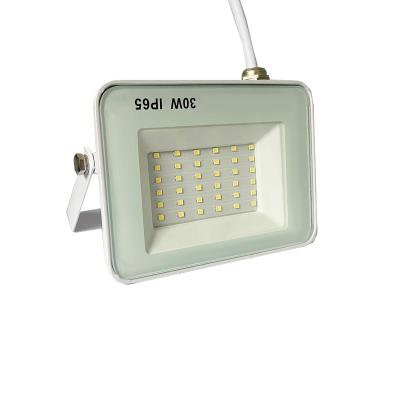 China 110-240V 90%real power DOB LED floodlight 30W factory direct sale PF0.9 outdoor waterproof fixtures IP65 IP66 for sale