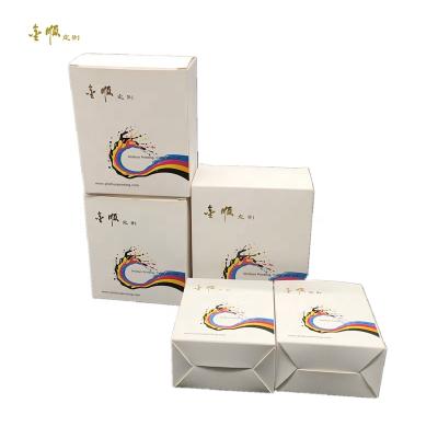 China Recyclable Free Sample Custom Logo Printed 300 Single Box 350 Gsm Low MOQ Packaging Available In Stock For Sale Retail Sale for sale