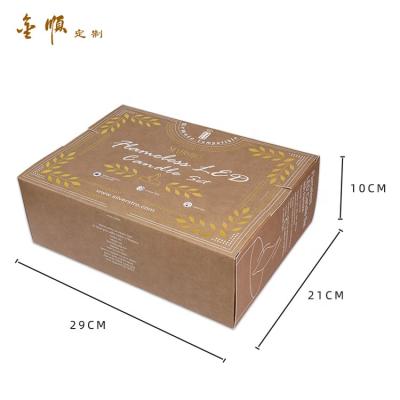 China Recyclable Custom Logo Private Label Color Cardboard Box Foldable Printing , Candle Packaging Boxes for sale