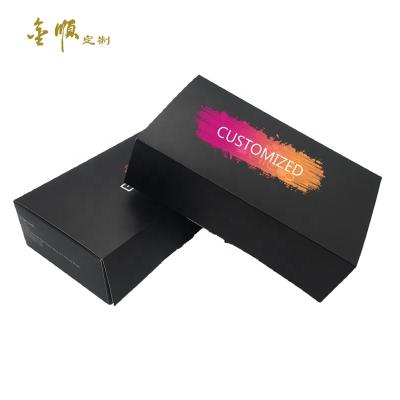 China Custom Recyclable Eco-friendly Biodegradable Matte Artpaper Packaging Box Private Label For Wig Virgin Hair Fake Hair for sale