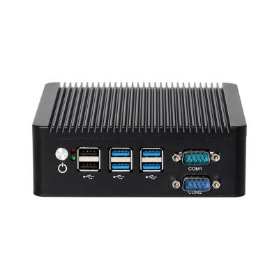 China Intel N5100 DDR4 16G Industrial Mini PC Linux Dual LAN 4COM For KIOSK Digital Signage for sale