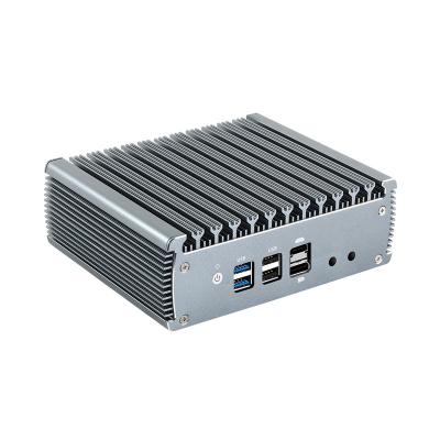 China DDR5 16GB RAM N100 Soft Router 4 LAN Firewall Mini PC Router With Linux For Home Office for sale