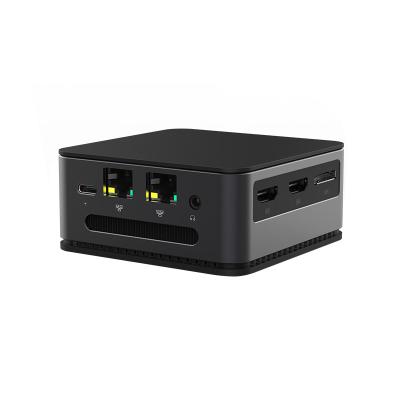 China Intel Alder Lake N95 Intel Mini PC LPDDR5 12GB RAM With Dual LAN And 4K HD For Office for sale