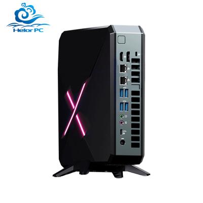 China Fanless Ryzen R7 5800H Gaming Mini PC With DDR4 32G 3200MHz And Dual Ethernet for sale