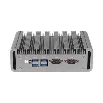 China Intel Core I5-6200U Fanless Mini Industrial PC With Dual RS232 COM Dual LAN DDR4 for sale