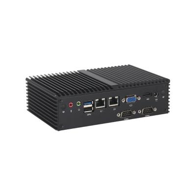 China Dual Ethernet 3COM DDR3L Industrial Fanless Mini PC Intel Celeron J1900 for sale