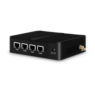 China Intel J1900 Mini PC Firewall PFsense 4 Gigabit LAN Windows 10 Suporta Display Duplo à venda