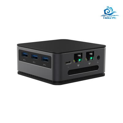 China Intel Alder Lake N95 4 Core 4 Thread Mini PC With LPDDR5 12G 2 Ethernet And WiFi for sale