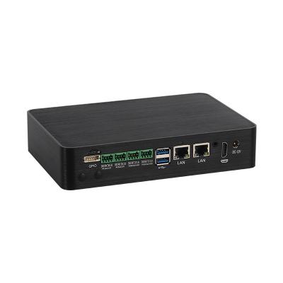 China Dual LAN 4COM ARM RK3568 Industrial PC DDR4 8G EMMC 16G Android 11 Embedded Mini PC for sale