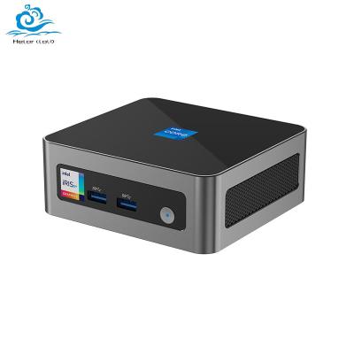 China Intel Core I9 12900HK DDR4 Mini PC With Fan And Two HDMI Support 4K HD Display for sale