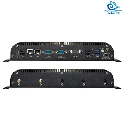 China Intel Core I5 1155G7 4 Cores 8 Threads Fanless Industrial PC With 6COM WiFi And GPIO for sale