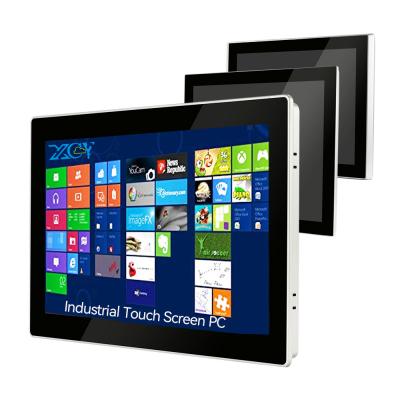 China Fanless Industrial Touch Panel PC Intel Celeron J4125 DDR4 With Dual LAN GPIO for sale