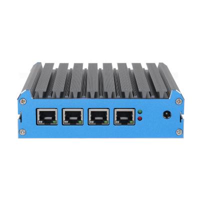 China Intel Celeron J4125 Soft Router With DDR4 Up To 8G Four Gigabit Ethernet PFsense for sale