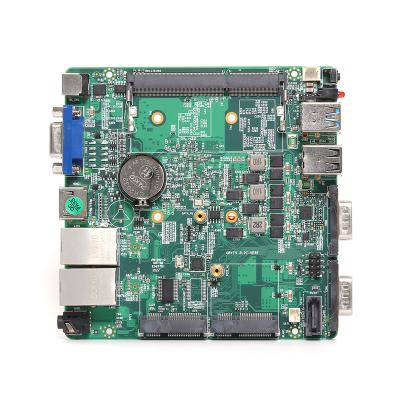 China Intel 120x120mm Mini Motherboard With Dual Realtek 8111F Gigabit LAN And Linux for sale