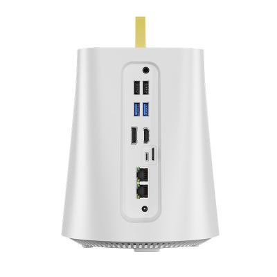 Китай Четыре RJ45 2.5G LAN программного маршрутизатора DDR4 32G NAS Intel и AMD Firewall Mini PC продается