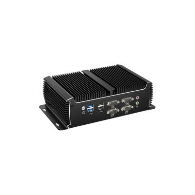 China 4 Kerne 8 Schnüre Mini-Fanless PC Intel Core I7 1195G7 mit Dual LAN 6COM DDR4 zu verkaufen