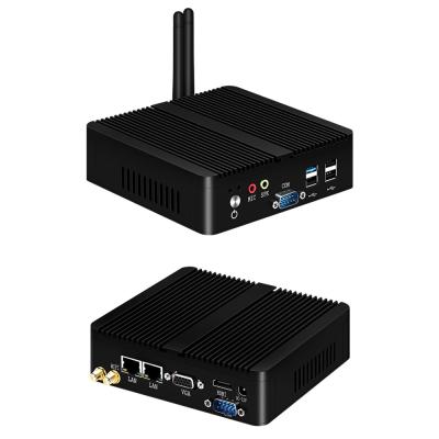 China Intel Celeron J6412 Industrial Fanless PC met Dual LAN en DDR4 tot 16 GB Te koop