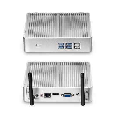 China Intel Celeron En Core Fanless Mini PC Met DDR3 RAM 8GB Ondersteuning Dual Screen Display Te koop