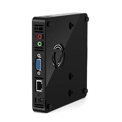 Cina Intel Pentium 2117U Black Mini Computer con RAM DDR3 e telaio in alluminio in vendita