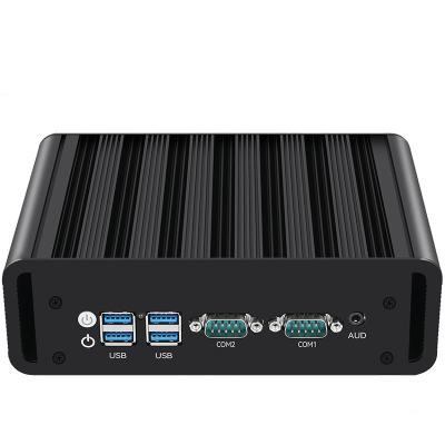 China Intel N100 Fanless Industrial PC With DDR4 16GB RAM Supports Dual Screen Display for sale