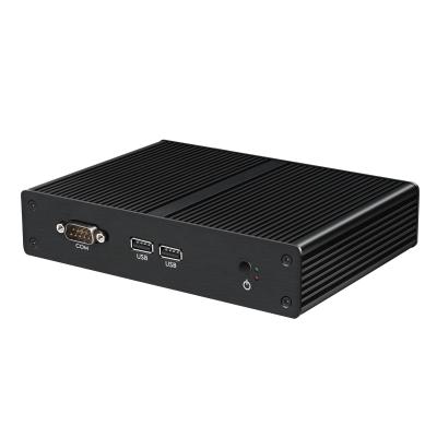 China Intel Celeron Industrial Fanless PC With DDR3L 8GB RAM And Dual COM Linux for sale