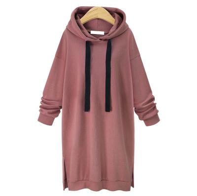 China Women's long sleeve sweater women's long sleeve anti-static foreign export Amazon autumn and winter border express coat dress for sale