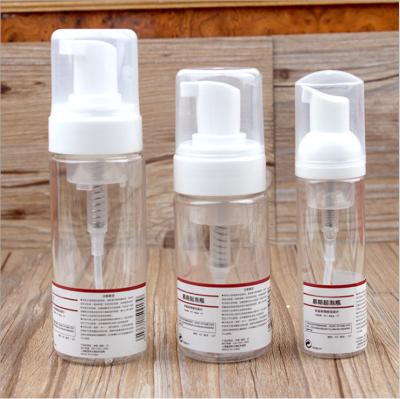 China BEAUTY PACKAGING PET Plastic Cosmetic Foam Bottle With Foam Pump for sale