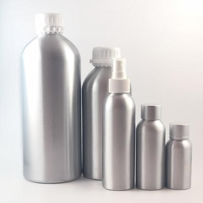 China Wholesale high quality 30ml-500ml aluminum personal care bottle with aluminum lid made in China for sale