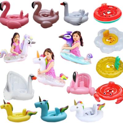 China Funny Educational Amount Cerchio Gonfiabile Bambi Flamingo Galleggiante Anello Di Nuoto Gonfiabile Unicorn Piscina Galleggiante Seggiolino Toy Ar 21 for sale