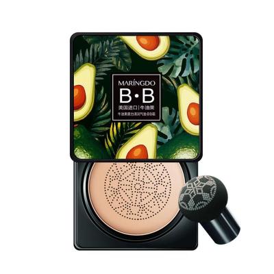 China Avocado BB Air Cushion Face Base Mushroom Head Cream Concealer Pencil Whitening Base Makeup Cosmetic For Waterproof To Brighten 2021 New ZXF888 for sale