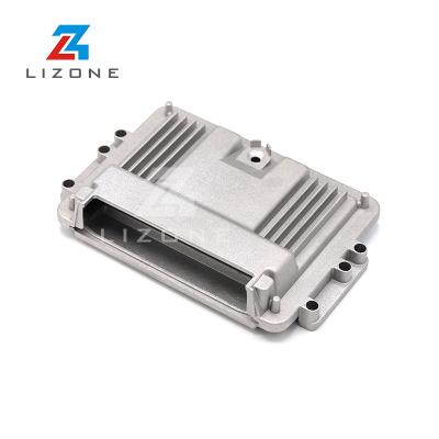 China LIZONE 121 Pin Auto Car Automotive Waterproof ECU PCB Housing Automotive Wire To Board Aluminum PCB Enclosure Case ECU Box Case 121 Pin for sale