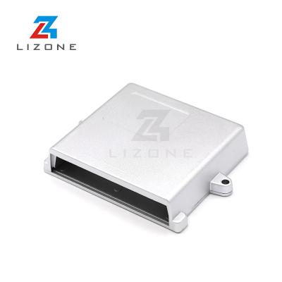 China LIZONE Automotive 56 Pin Automotive Connector Black ECU Housing Wire To Auto Aluminum ECU Enclosure Box 56 Pin PCB Aluminum Box Board for sale