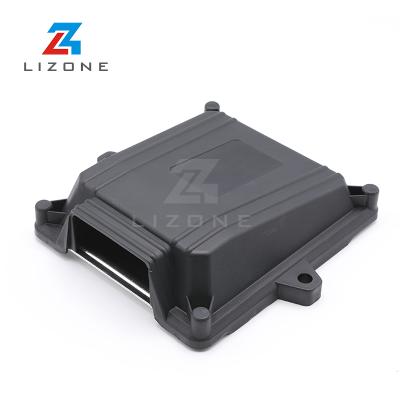 China Waterproof Automotive LIZONE PCB 48 Pin Delphi Aptiv Auto Car Automotive ECU Housing Wire to Board PCB Enclosure Aluminum Case for sale