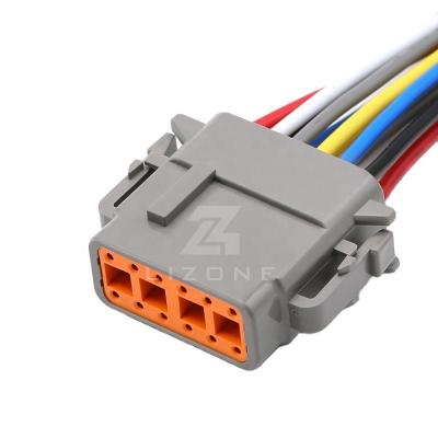 China DTM06-12S Automotive Wire Harness Housing For Male Terminals12 Pin Waterproof Connector With Plug Wire Harness Connector DTM06-12S for sale