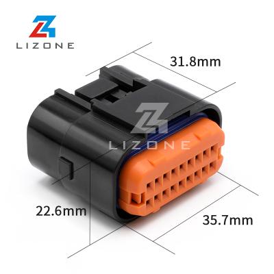 China Automotive LIZONE MX23A18SF1 With 18Way ECU Terminal Connector Sealed Wire Connector For Automotive ECU Pin Header JAE MX23A18SF1 for sale