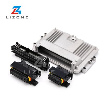 China LIZONE Automotive ECU 121 Pin Housing Wire To Board PCB Socket Car Controller Panel Circuit Board Integrated Connector With Aluminum Box for sale