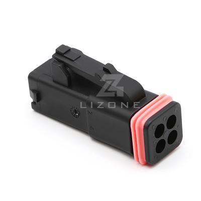 China 132015-0069 4 Way Heavy Duty Truck Urea Pump Sensor Plug-in Sensor Connector ITT Cannon CTC Automotive Waterproof 132015-0069 Series for sale