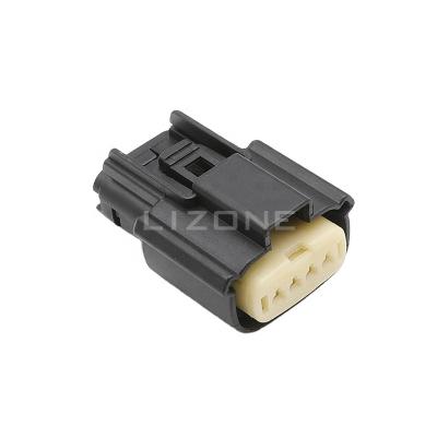 China 33481-0401 Automotive 4pin MX150 Mat-Sealed Male Connector Assembly, Single Row, 4 Circuits, Latching Option A, Black for sale