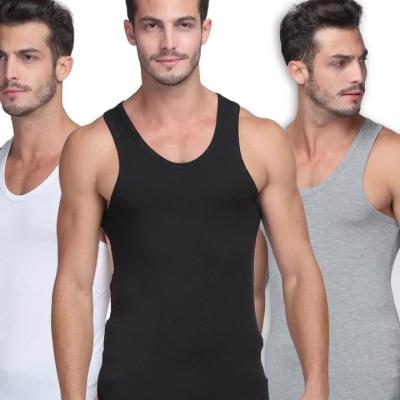 China Anti-pilling Customizes Plus Size Erkek Atlet Debardeur Homm Regata Masculina Ninos G Gym Unit Pria Stringer Tank Top Knitted White For Men for sale