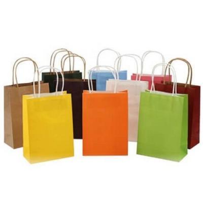 China New Design Biodegradable Paper Bag Recycled Custom Logo Printing Shopping Packing Bulk Paper Bags for sale