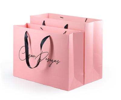 China New fashion handmade paper packaging ready to ship custom paper gift packaging for jewelry sale paper bags for sale