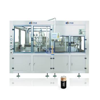 China Automatic 2 Drink In 1 Carbonated Soda Drink Can Filling And Seaming Machine for sale