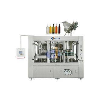 China Automatic Wine Bottling Vodka Machine Small Beverage Whiskey Glass Bottle Liquor Filling Production Line for sale